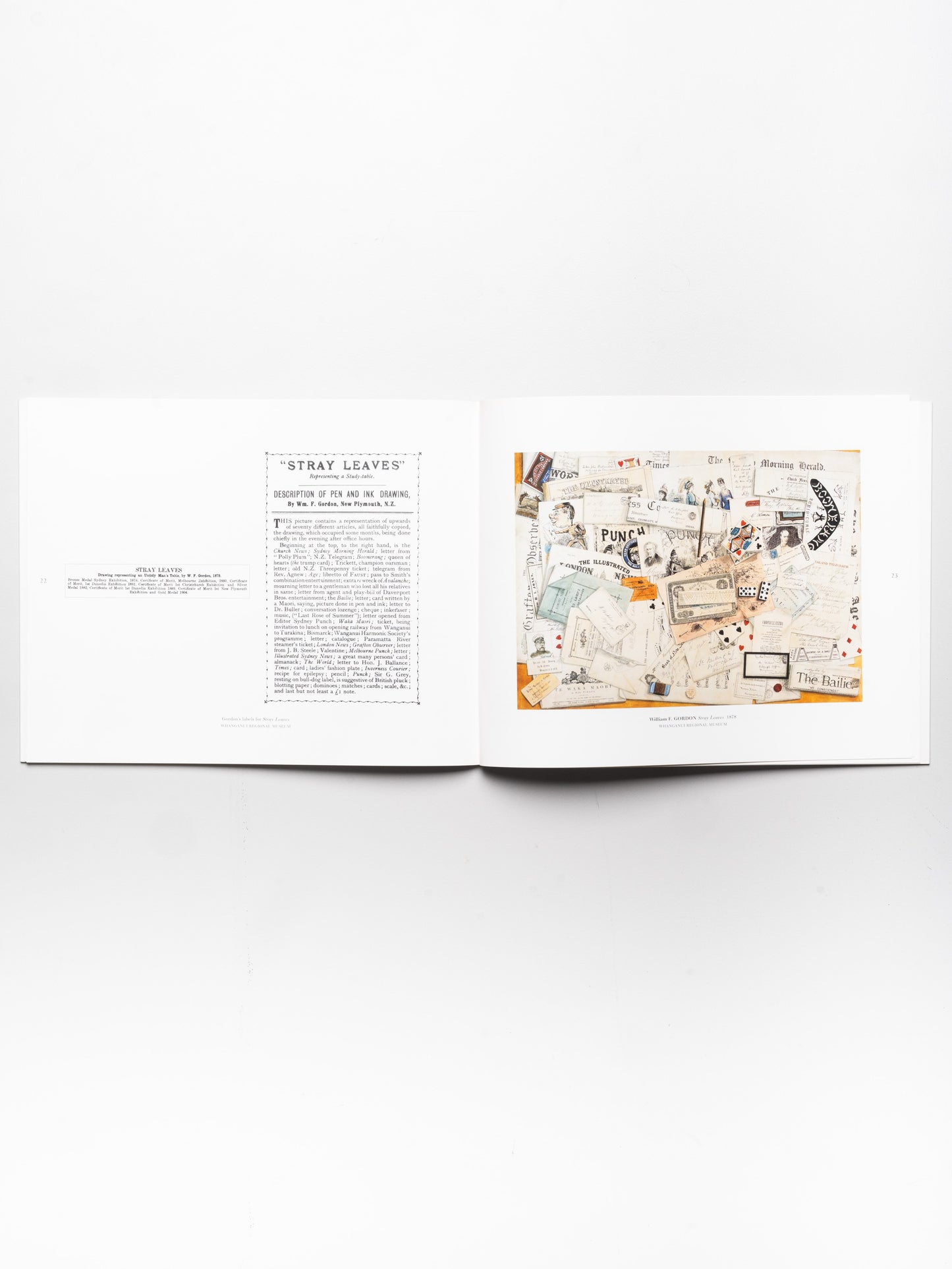 Stray Leaves: Colonial Trompe L’oeil Drawings | 2001