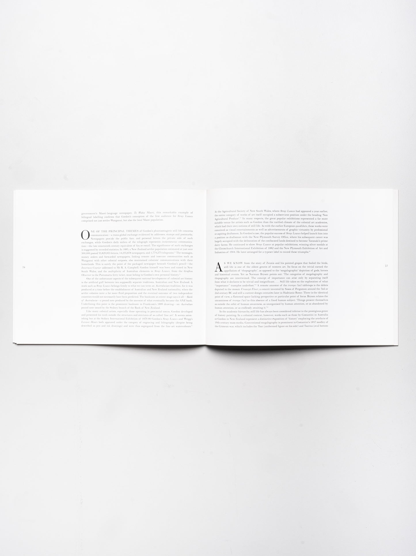 Stray Leaves: Colonial Trompe L’oeil Drawings | 2001