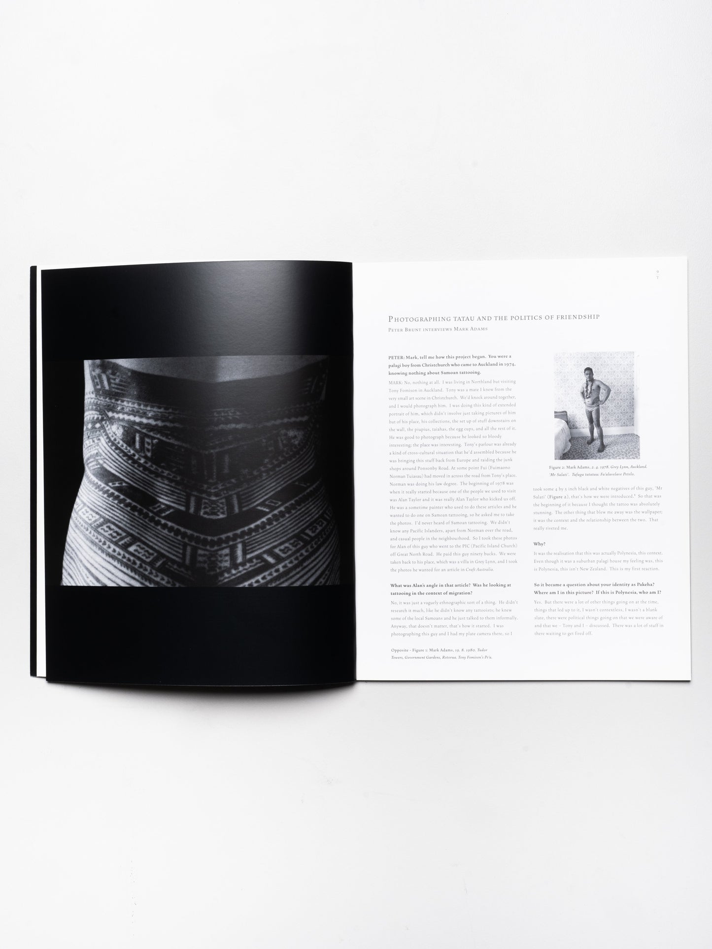 Tatau – Pe’a: Photographs by Mark Adams and Measina Samoa | Stories of the Malu by Lisa Taouma | 2003