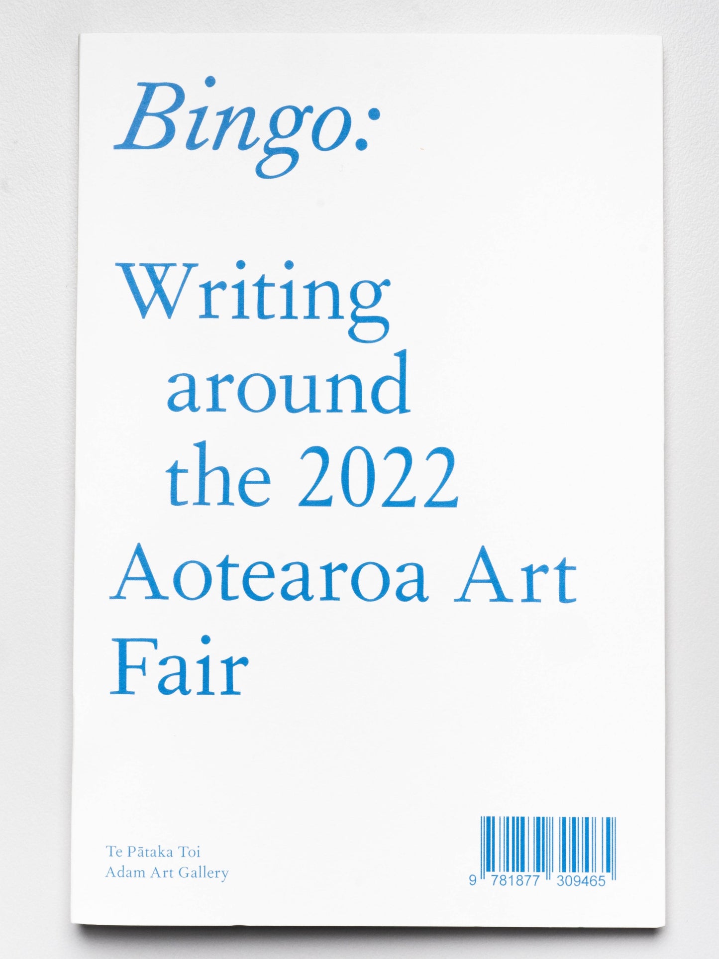 Bingo: Writing around the 2022 Aotearoa Art Fair