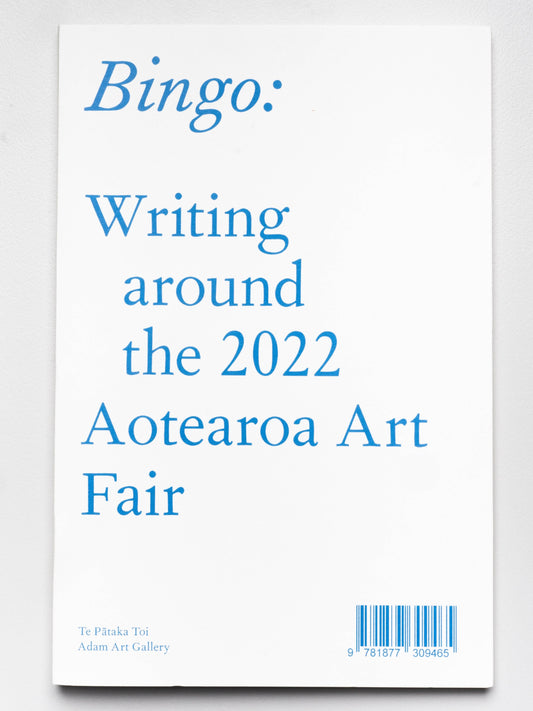 Bingo: Writing around the 2022 Aotearoa Art Fair
