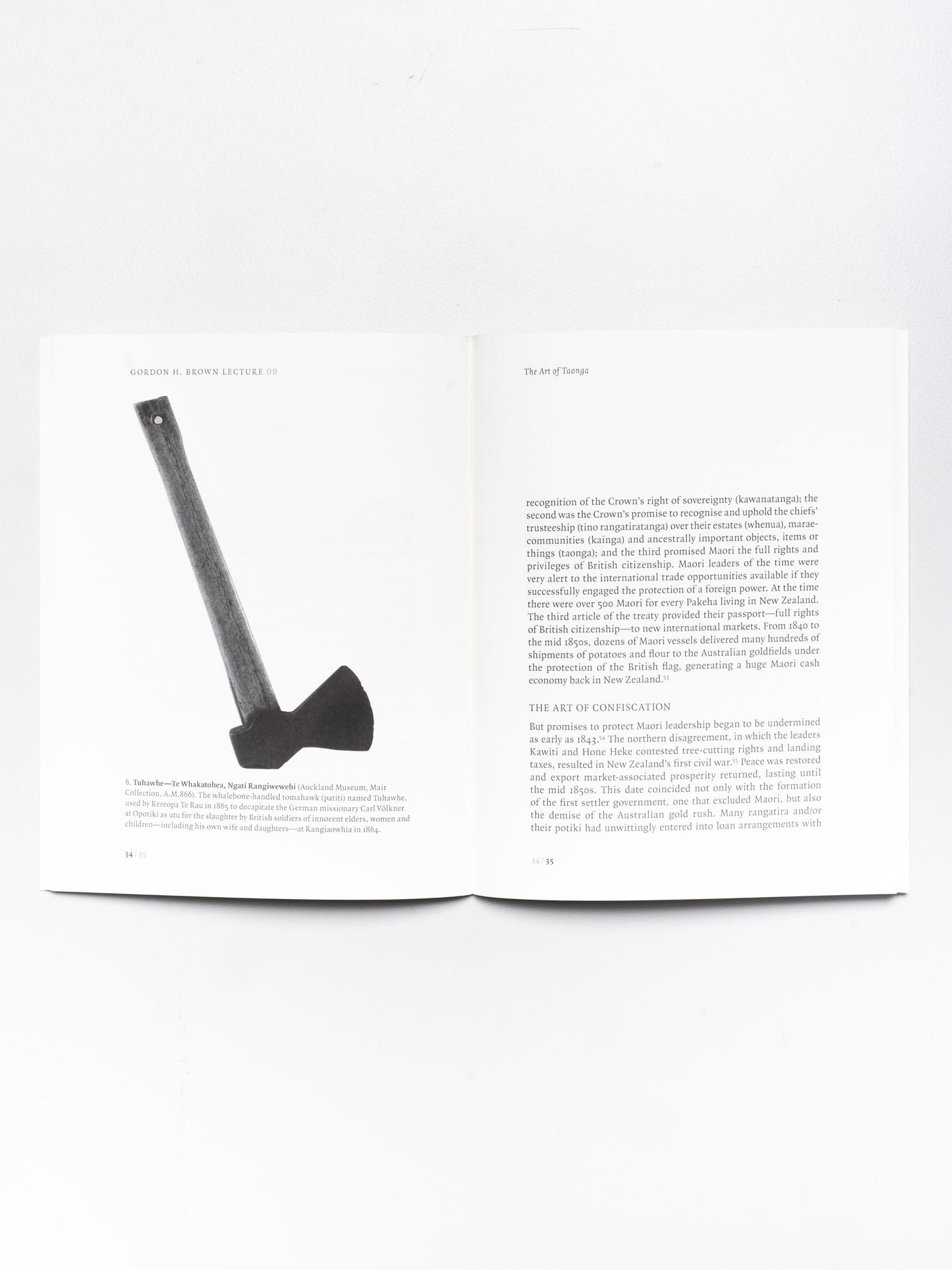 Gordon H. Brown Lecture 9: Paul Tapsell, 'The Art of Taonga' | 2011