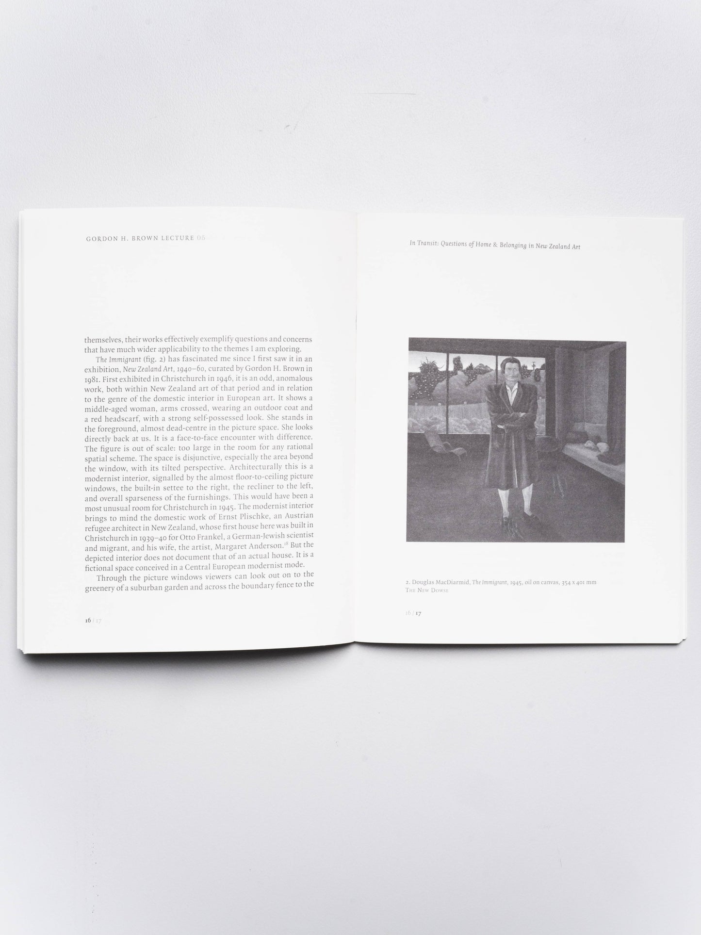 Gordon H. Brown Lecture 5: Leonard Bell, 'In Transit: Questions of Home & Belonging in New Zealand Art' | 2007