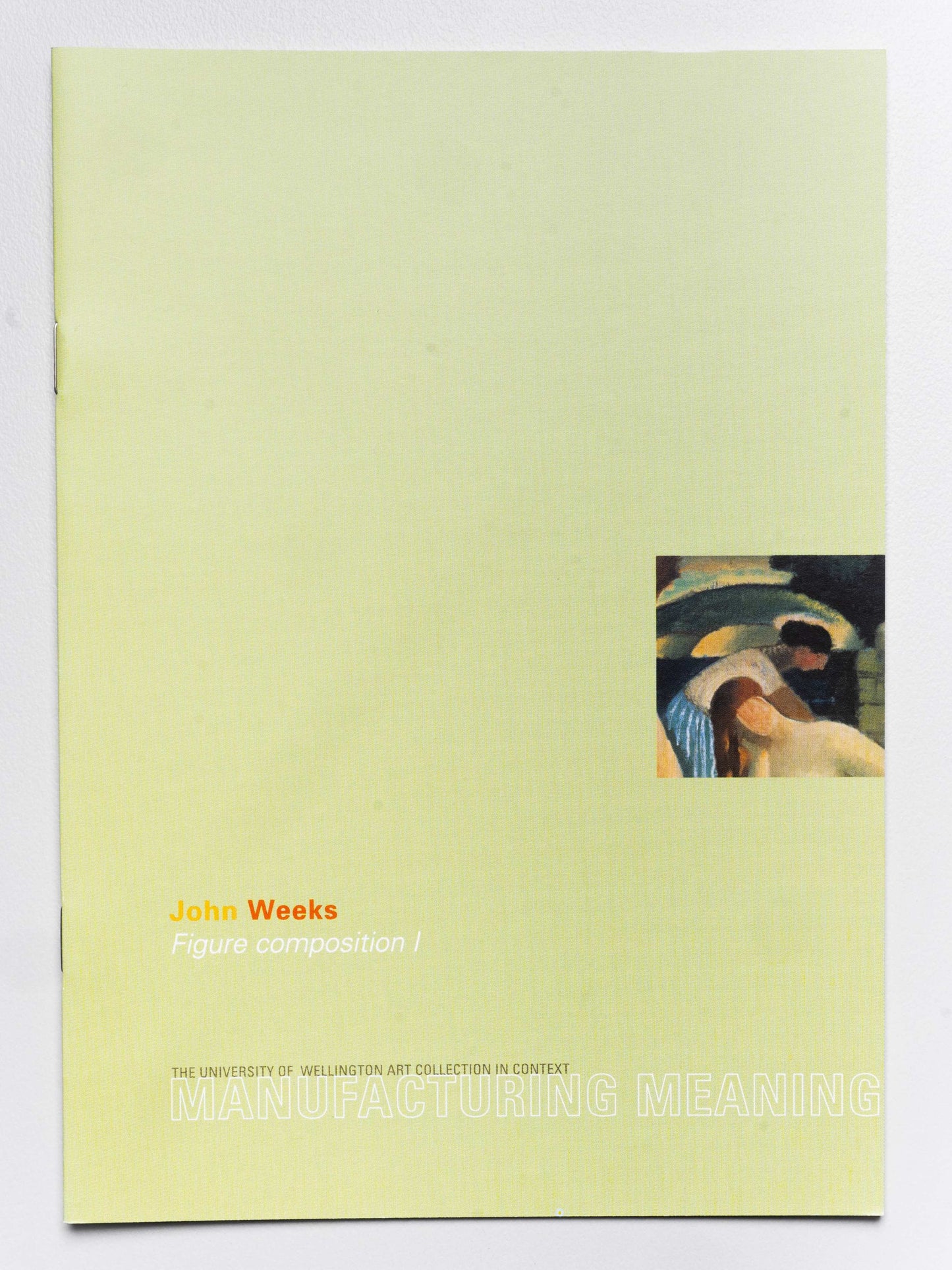 Manufacturing Meaning | John Weeks: Figure Composition I | 1999