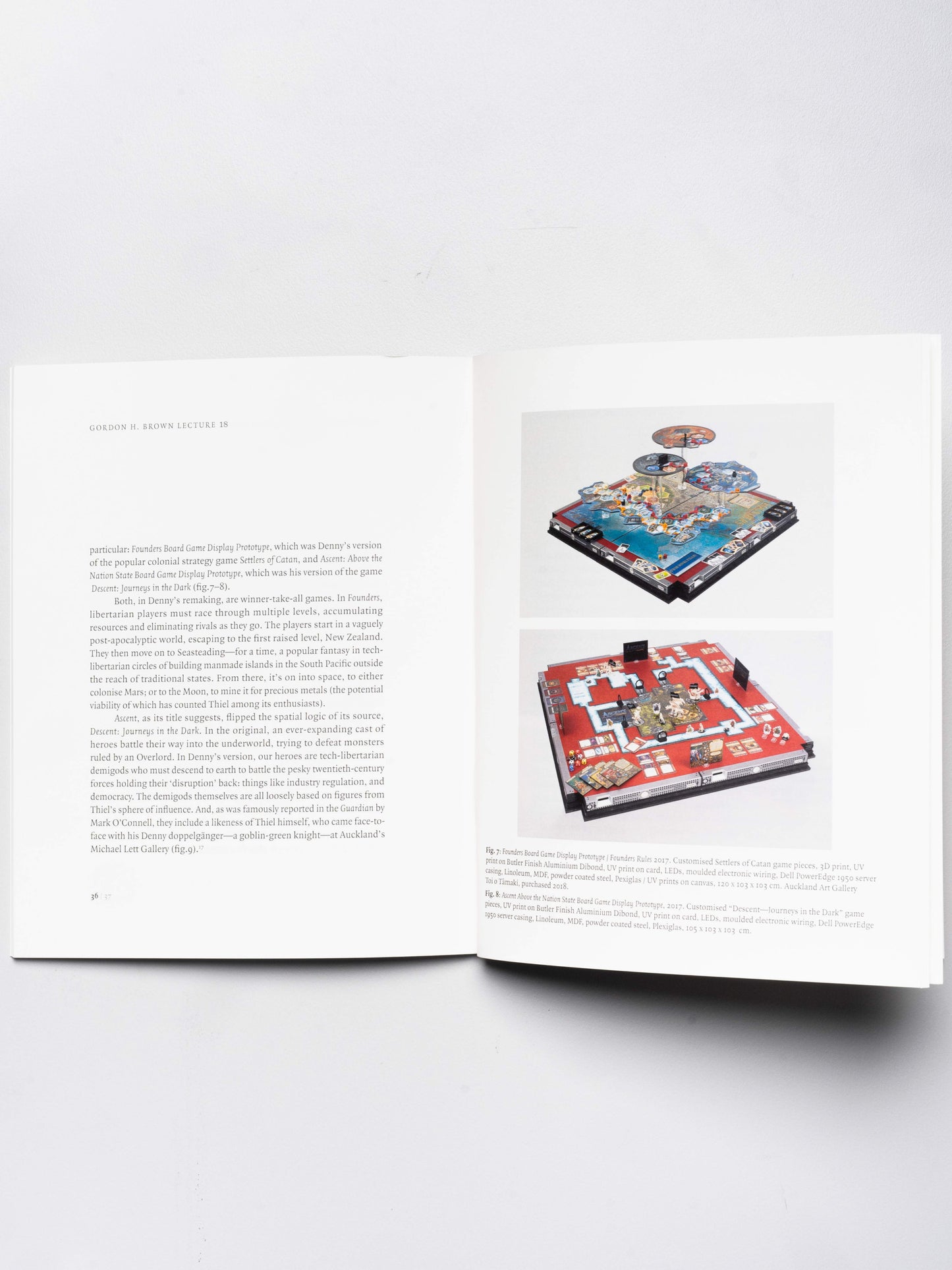 Gordon H. Brown Lecture 18: Anthony Byrt, 'Documenting the Fall: Decadence, Descent and Monsters in the Art of Simon Denny' | 2020
