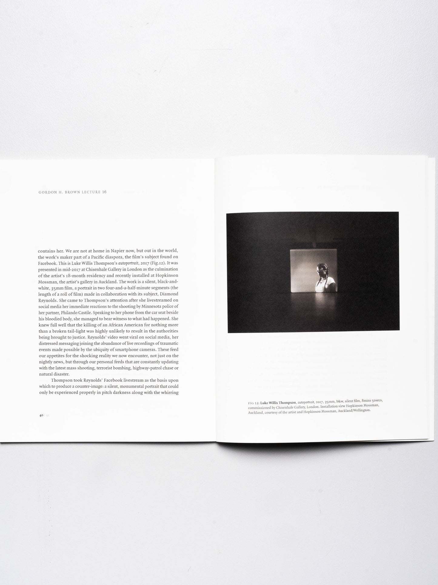 Gordon H. Brown Lecture 16: Christina Barton, 'Towards a History of the Contemporary' | 2018