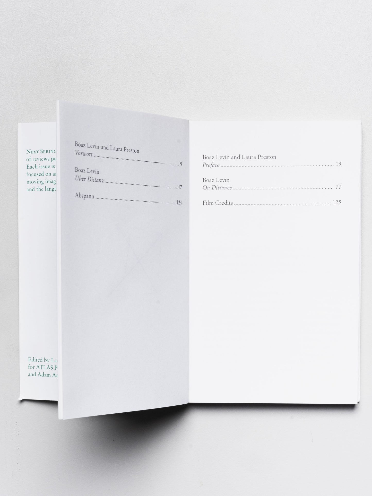 Next Spring: Boaz Levin, 'On Distance', Berlin, September 2020