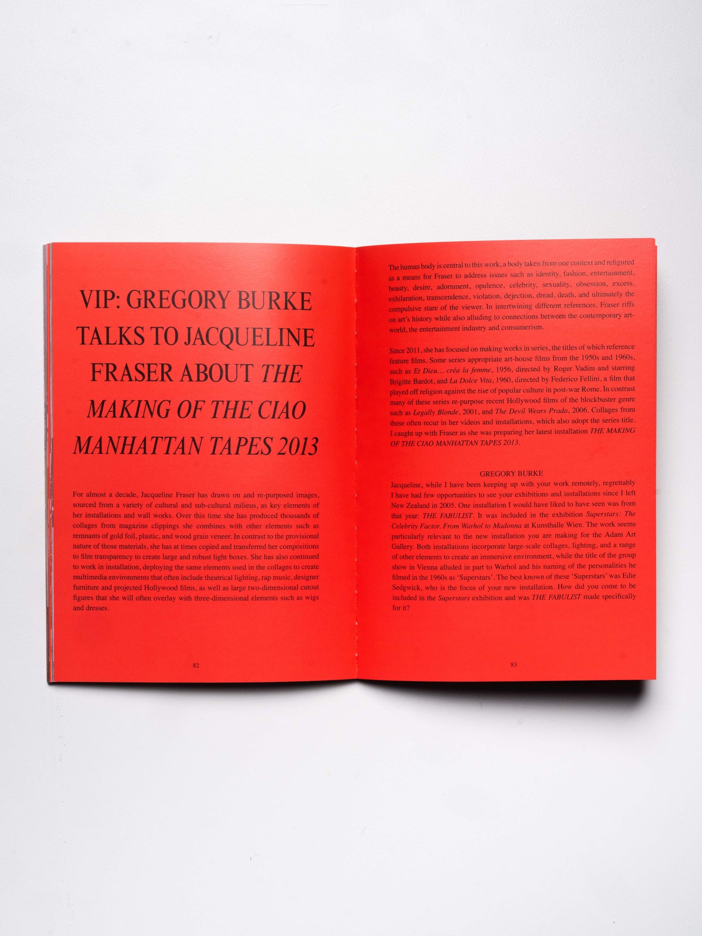 Jacqueline Fraser: The Making of the Ciao Manhattan Tapes, 2013