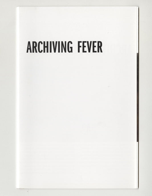 Archiving Fever | 2006