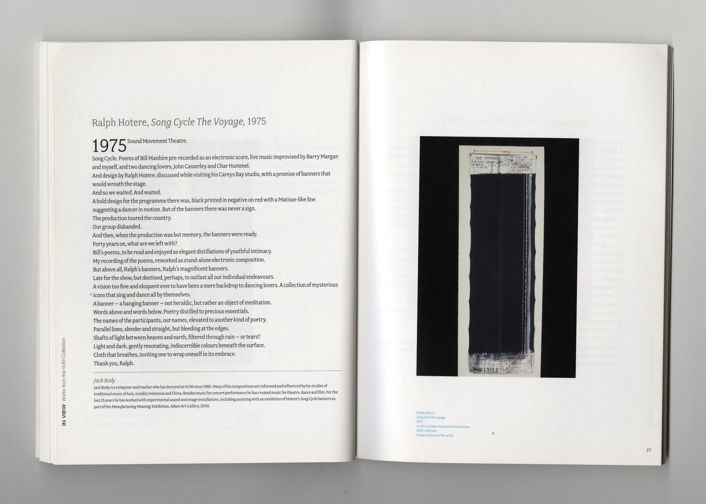 In View: Works from the V.U.W. Art Collection | 2006