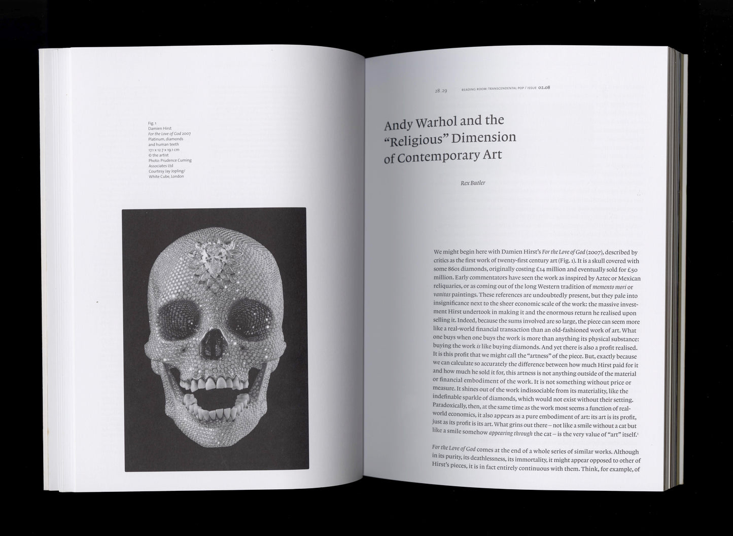 Reading Room: A Journal of Art and Culture, Issue 2: Transcendental Pop | 2008