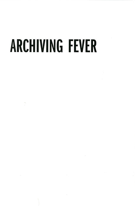 Archiving Fever | 2006