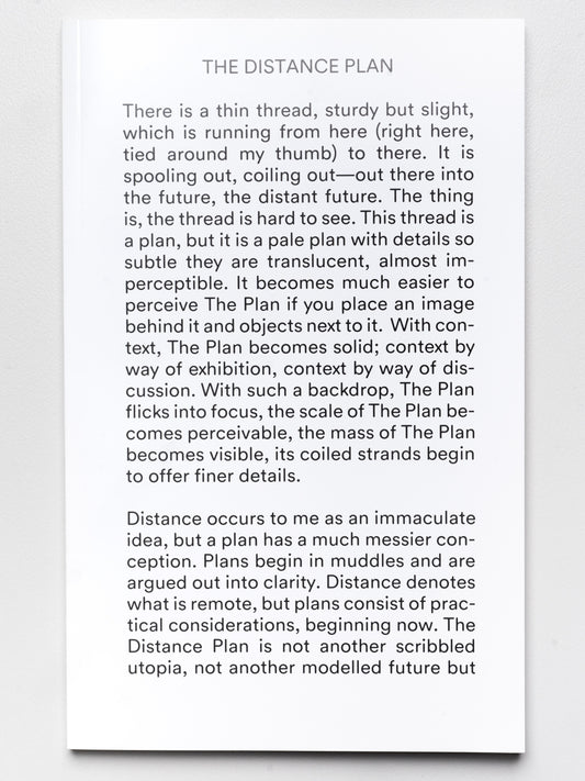 The Distance Plan | 2013