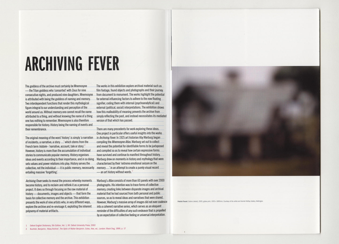 Archiving Fever | 2006