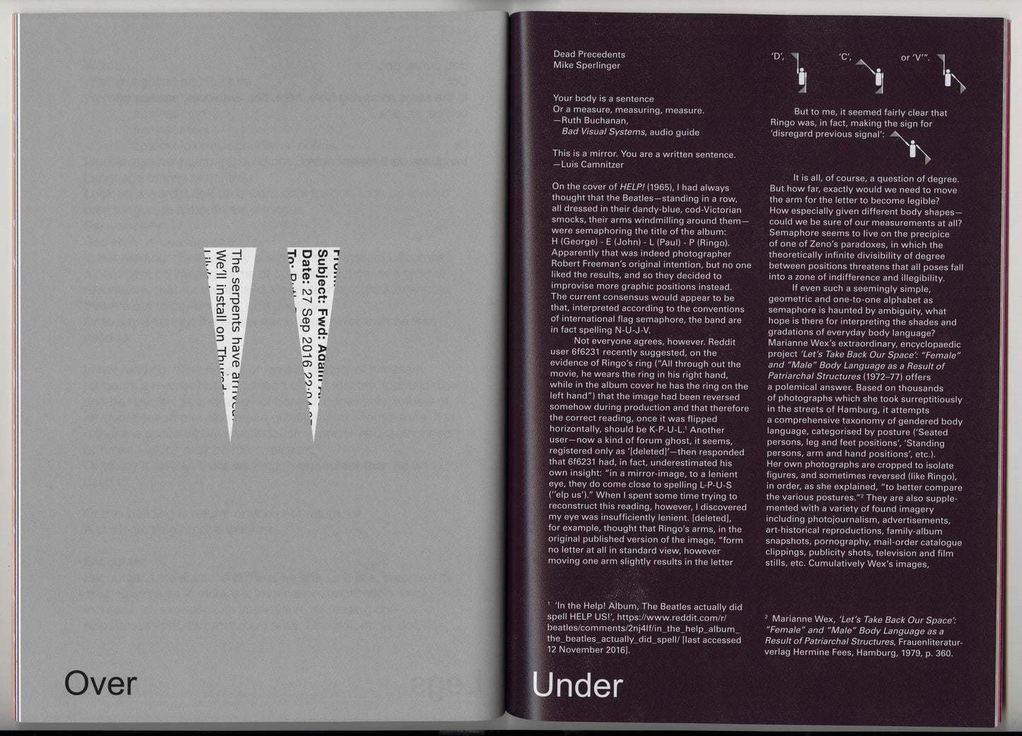 BAD VISUAL SYSTEMS: Ruth Buchanan, Judith Hopf, Marianne Wex | 2017