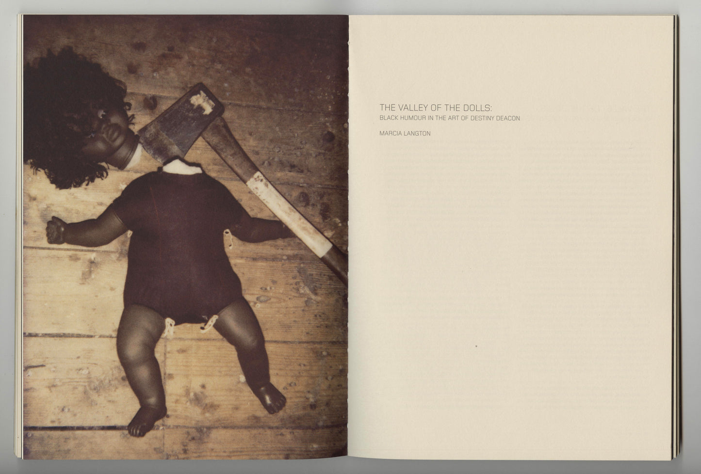 Destiny Deacon: Walk & Don't Look Blak | 2004