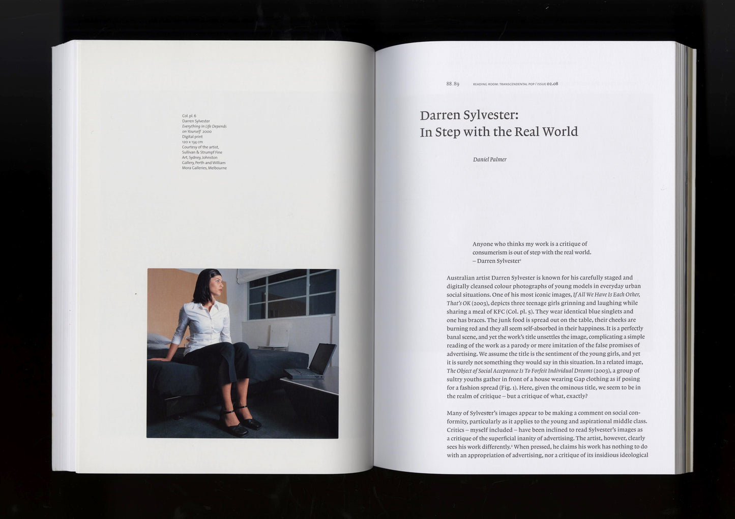 Reading Room: A Journal of Art and Culture, Issue 2: Transcendental Pop | 2008