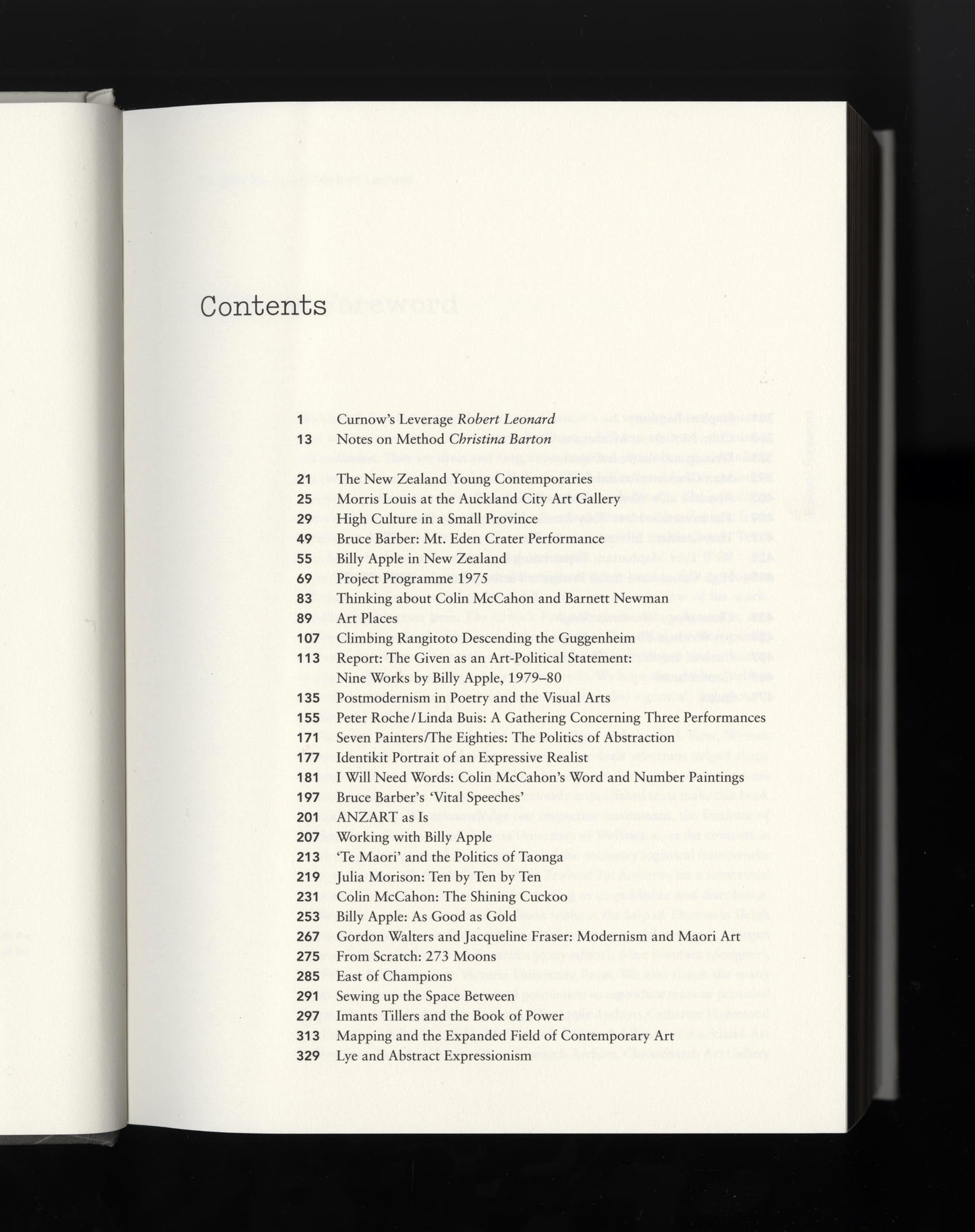 The Critic's Part: Wystan Curnow Art Writings 1971-2013 | 2014