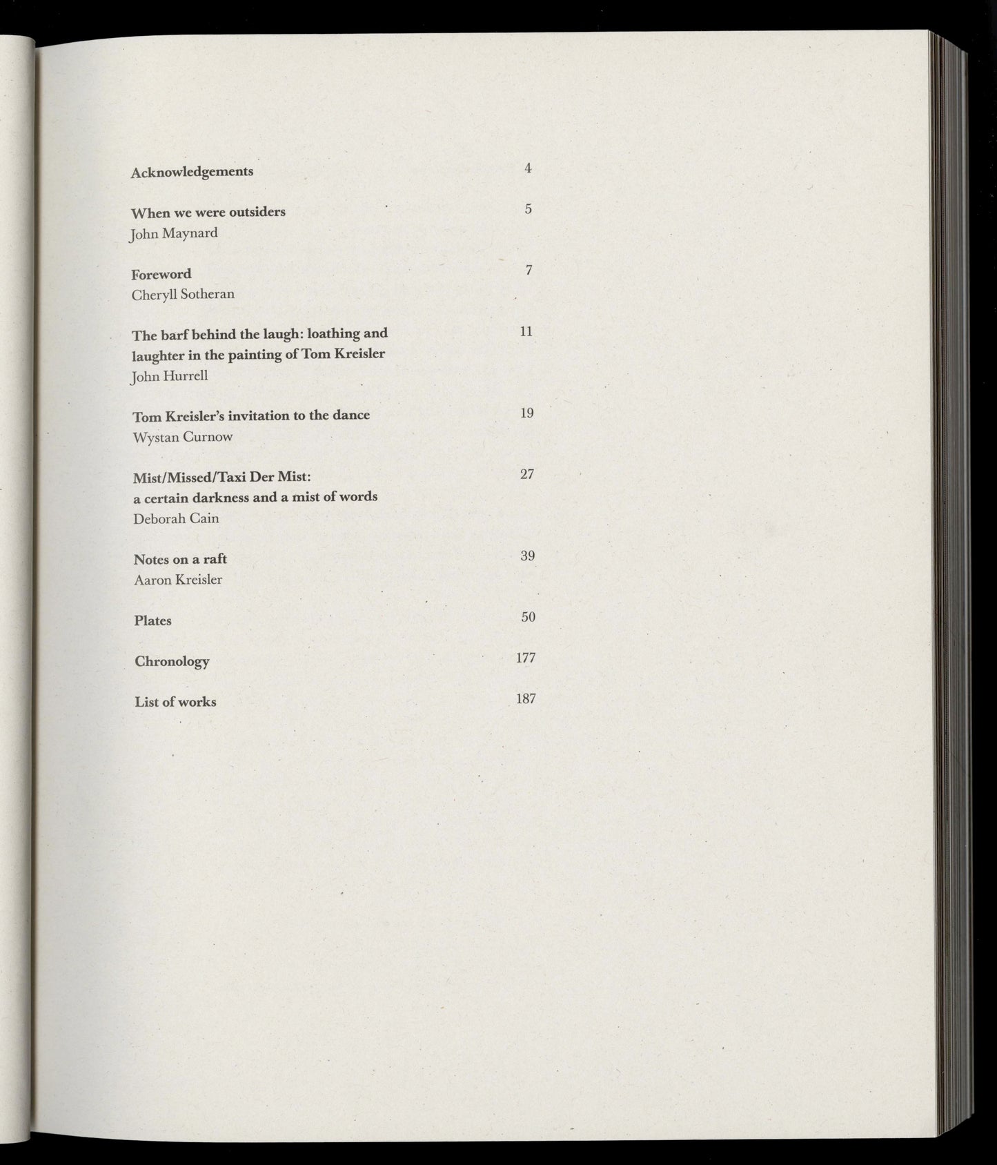 Tom Kreisler: comma dot dogma | 2007