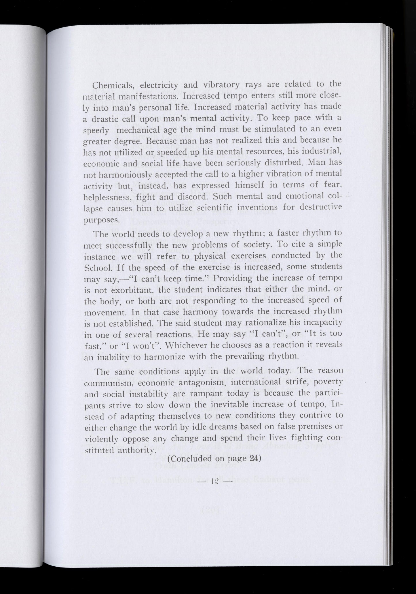 What is Radiant Living? - Pursuit of an Ideal | 2012