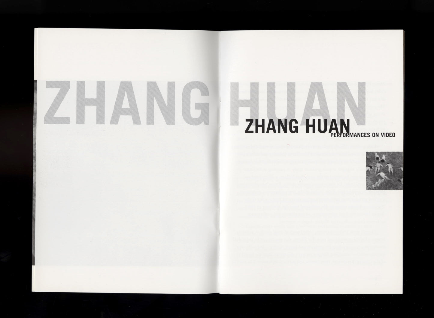 Zhang Huan: Performances on Video | 1999